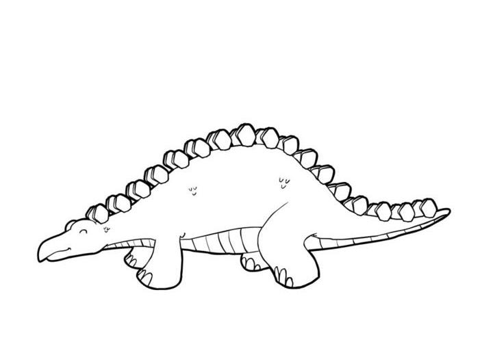 Dinosaur Coloring Pages 34